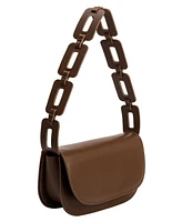 Melie Bianco Women's Inez Magnetic Snap Shoulder Bag