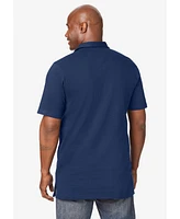 Boulder Creek Big & Tall by KingSize Longer-Length Heavyweight Polo