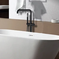 Streamdale Furniture Freestanding Bathtub Faucet With Hand Shower