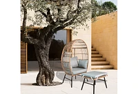 Spacious 400 lb Capacity Egg Chair for Ultimate Relaxation