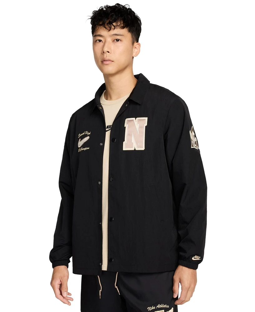 Nike Men's Authentic Logo Coaches Jacket