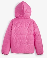 Epic Threads Girls Reversible Solid Puffer Jackets, Created for Macy's