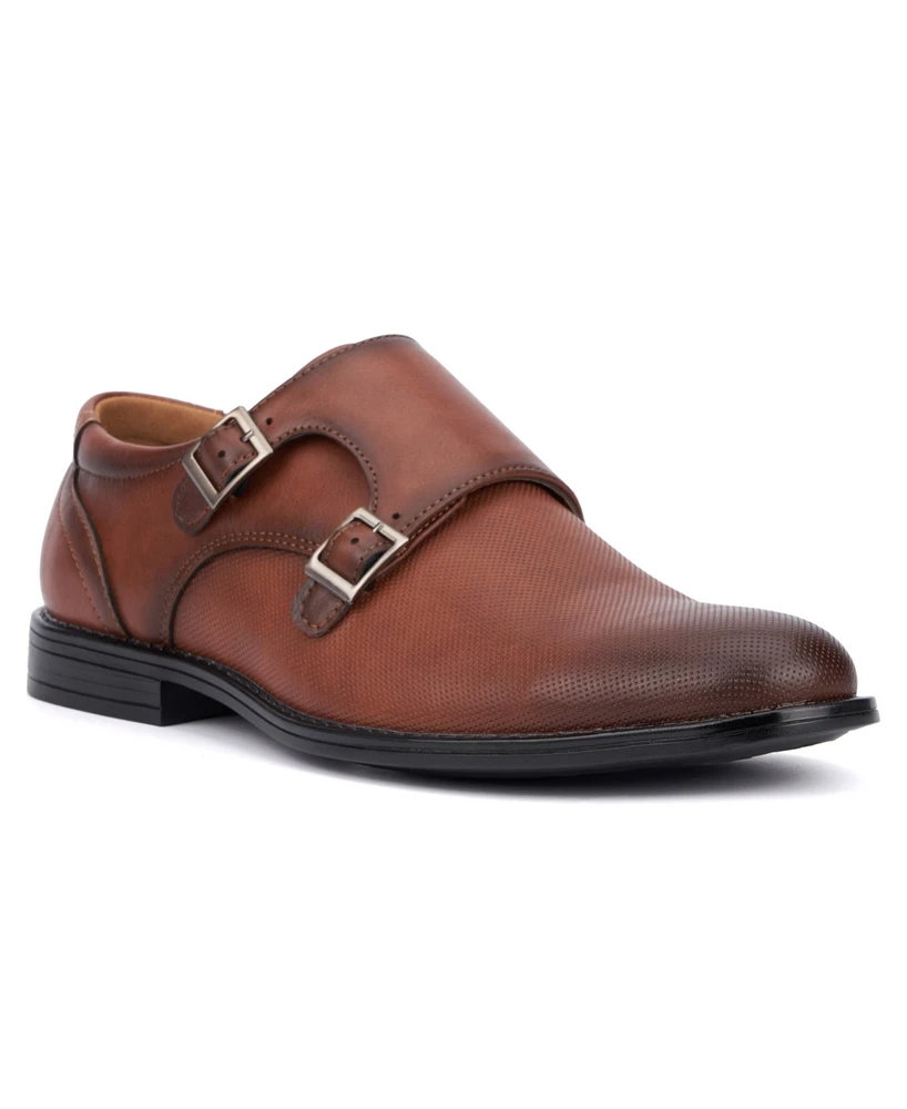 New York & Company Men's Terry Monk Strap Dress Shoe