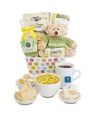 Alder Creek Gift Baskets Hugs Well Wishes, 7 Piece