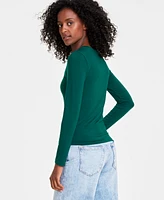 On 34th Women's Modal Crewneck Top, Created for Macy's