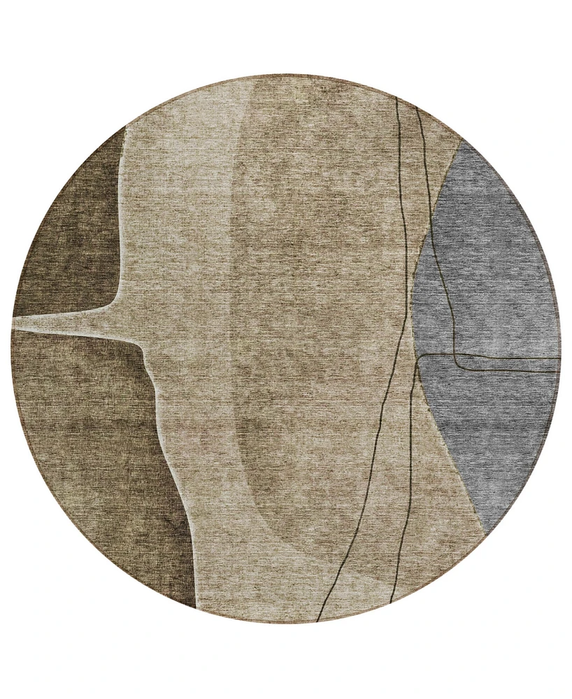 Addison Chantille ACN696 8'x8' Round Area Rug