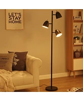 Brightech Jacob 64" Led Tree Floor Lamp with 3 Rotating Adjustable Heads
