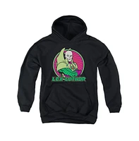 Dc Comics Youth Lex Luthor Pull Over Hoodie / Hooded Sweatshirt