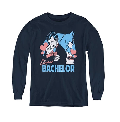 Dc Comics Boys Youth Bachelor Long Sleeve Sweatshirts