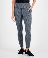 Id Ideology Women's Compression Tonal-Space-Dye 7/8 Leggings, Created for Macy's