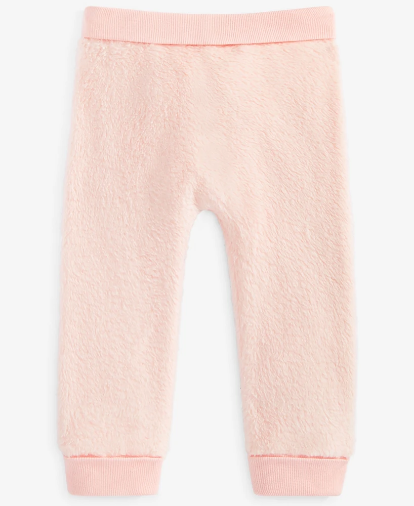 First Impressions Baby Girls Faux-Sherpa Pants, Created for Macy's