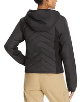 Bass Outdoor Women's Chevron-Quilted Puffer Jacket