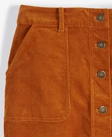 On 34th Women's Corduroy Button Mini Skirt, Created for Macy's