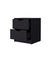 Fm Furniture Dillon 2 Drawers Nightstand