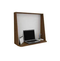 Fm Furniture Roma Wall Desk, Wall Mounted