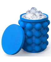 Alladinbox Dual Use Portable Ice Cube Bucket & Tray