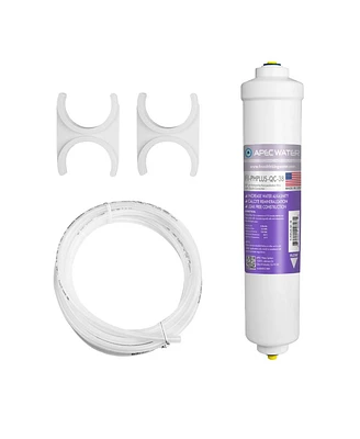 Apec Water Systems Calcite Acidic Water Neutralizer 10" Filter Kit - 3/8"D Tubing Quick Connect - Assorted Pre