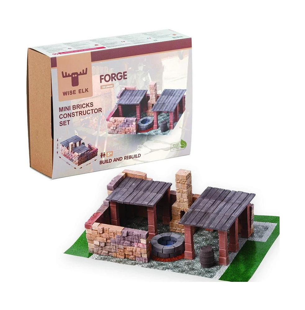 Wise Elk Mini Bricks Construction Set - Forge - Assorted Pre