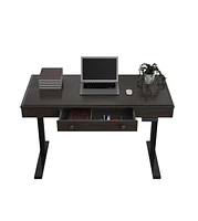 FlexiSpot UD5B-off Height Adjustable Standing Desk, Brown