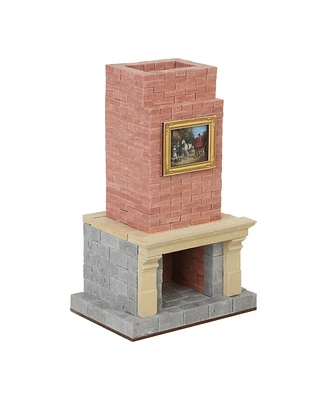 Wise Elk Mini bricks constructor set - Fireplace - Assorted Pre