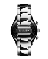 Mvmt Men's Airhawk Silver Stainless Steel Watch 42mm