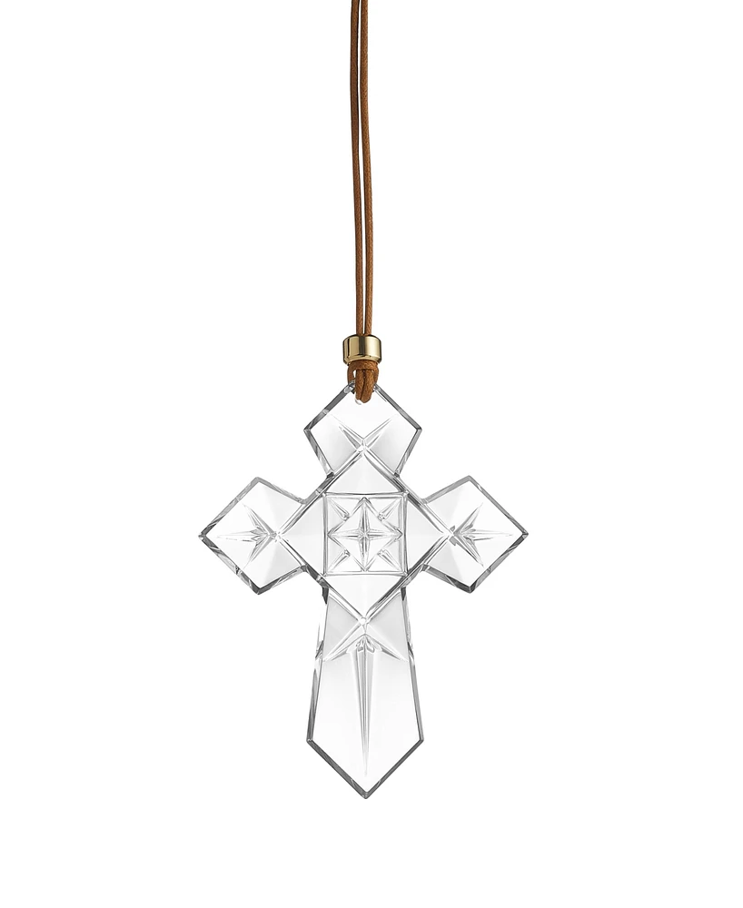 Waterford Annual Cross Ornament 2024