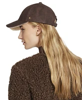 Steve Madden Women's Brix Distressed Faux-Leather Baseball Cap