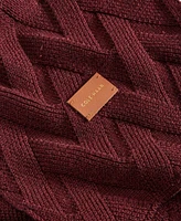 Cole Haan Lattice Ribbed Scarf