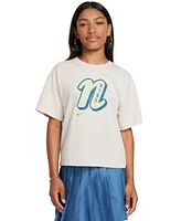 Nike Big Girls' Sportswear Cotton Crewneck T-Shirt