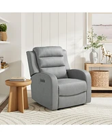 Relax A Lounger 32.3"W Polyester Akron Power Recliner