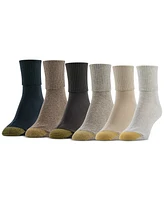 Gold Toe Women's 6-Pack Casual Turn Cuff Socks