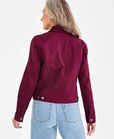 Style & Co Women's Classic Denim Jacket, Created for Macy's