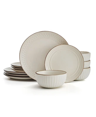 Pfaltzgraff Janelle 12 Pc. Dinnerware Set, Service for 4