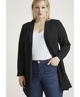 Eloquii Women's Long Essential Blazer