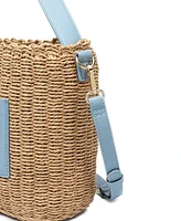 Like Dreams Sunset Straw Bucket Tote Bag