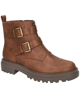 Bella Vita Women's Arcadia Lug Sole Comfort Booties