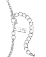 I.n.c. International Concepts Textured Interlocking Long Pendant Necklace, 30" + 3" extender, Created for Macy's