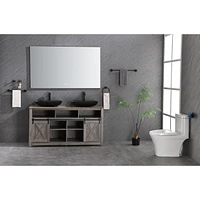 60X 36 Inch Led Mirror Bathroom Vanity Mirror With Backlight, Wall Mount Anti-Fog Memory Large