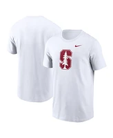 Nike Men's White Stanford Cardinal Primetime Evergreen Logo T-Shirt