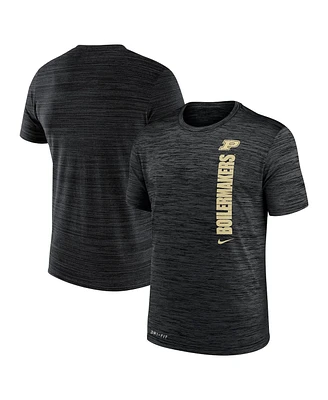 Nike Men's Black Purdue Boilermakers 2024 Sideline Velocity Legend Performance T-Shirt