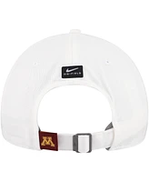 Nike Men's White Minnesota Golden Gophers 2024 Sideline Club Adjustable Hat