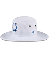 New Era Men's White Indianapolis Colts 2024 Nfl Training Camp Panama Bucket Hat