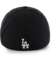 '47 Brand Men's Black Los Angeles Dodgers Crosstown Classic Franchise Fitted Hat