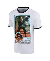 Ripple Junction Men's White Scarface Miami Baseball Ringer T-Shirt