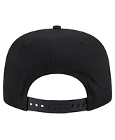 New Era Men's Black Houston Dynamo Fc 2024 Kick Off Collection Golfer Snapback Hat