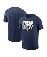 Nike Men's Navy Milwaukee Brewers Local Home Town T-Shirt