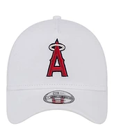 New Era Men's White Los Angeles Angels Tc A-Frame 9FORTY Adjustable Hat