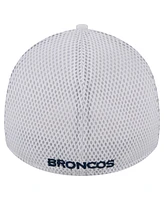 New Era Men's White Denver Broncos Breakers 39THIRTY Flex Hat