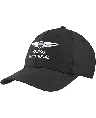 Ahead Men's Black Genesis Invitational Stratus Structured Ultimate Fit Adjustable Hat