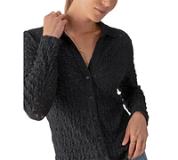 Sanctuary Women's Dreamgirl Lace Button-Up Shirt